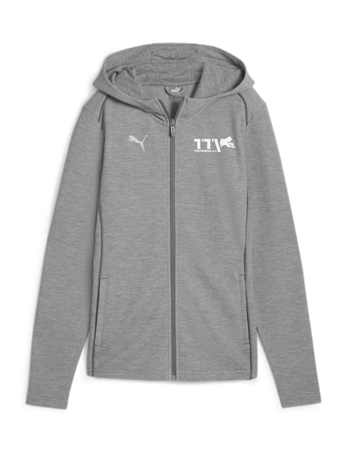 PUMA teamFINAL Casuals Kapuzenjacke Damen