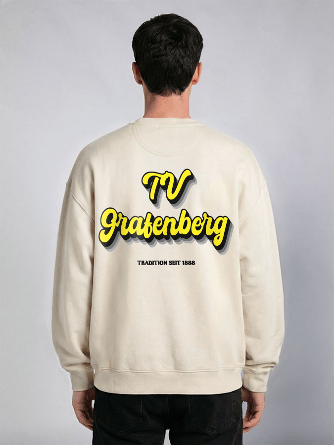 Oversized Sweater Vintage Herren