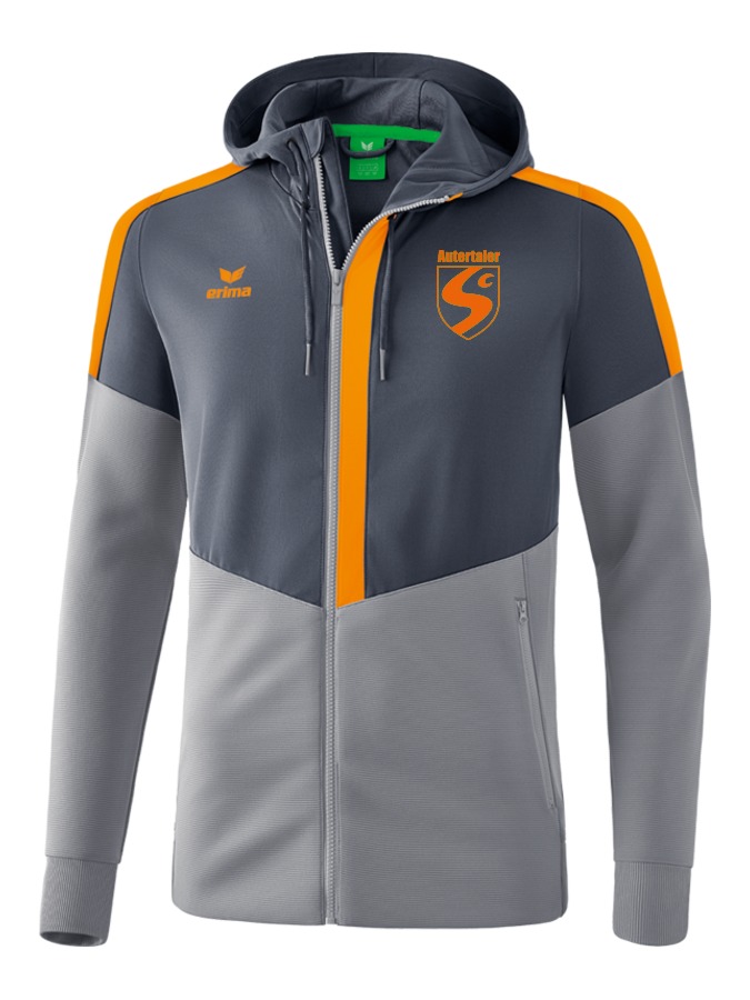 Erima Squad Trainingsjacke mit Kapuze