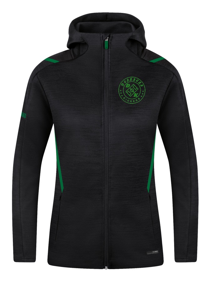 Jako Freizeitjacke Challenge mit Kapuze Damen