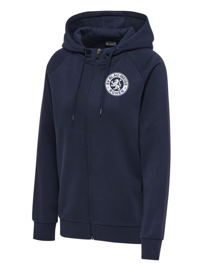 Hummel Red Classic Zip Hoodie Damen