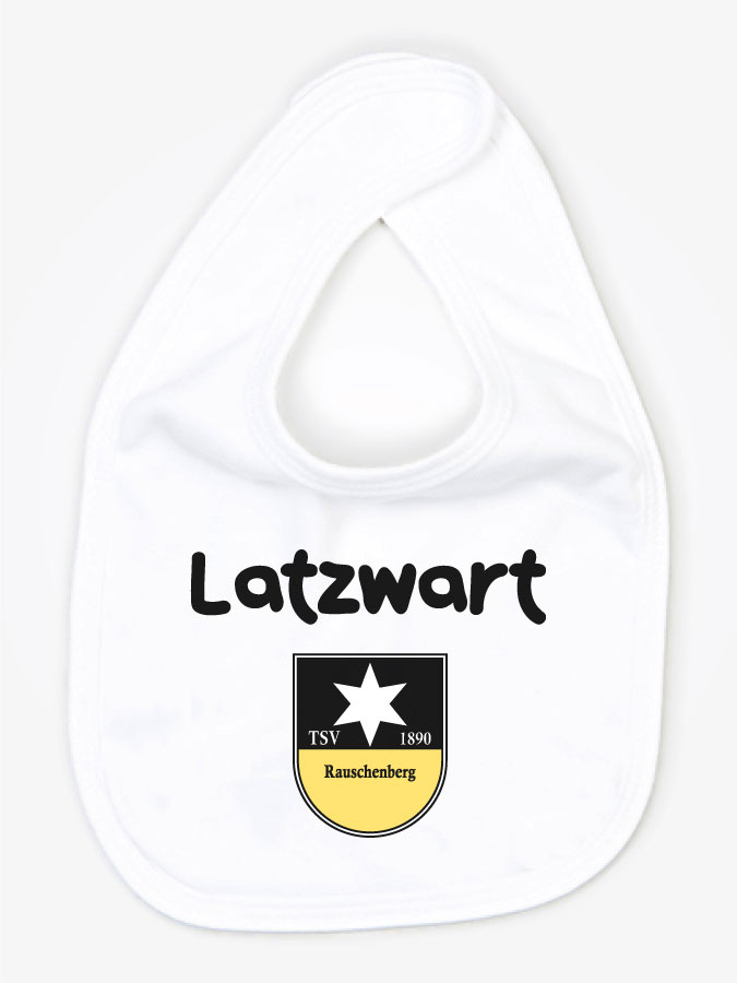 Babylätzchen Latzwart