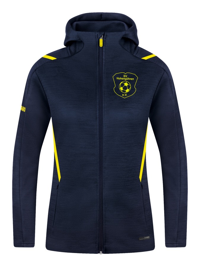 Jako Freizeitjacke Challenge mit Kapuze Damen