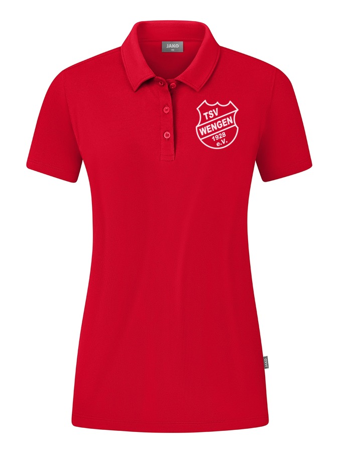 Jako Poloshirt Organic Stretch Damen
