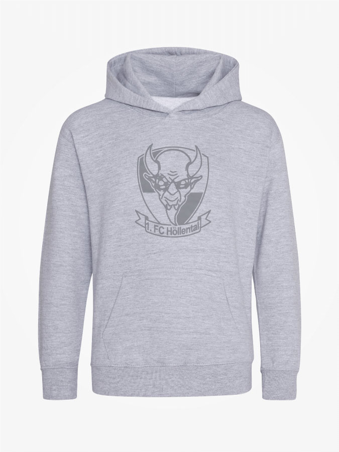 Hoodie All Grey Kids Unisex