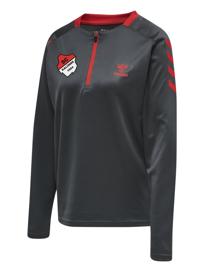 Hummel Action Poly Half Zip Sweat Damen