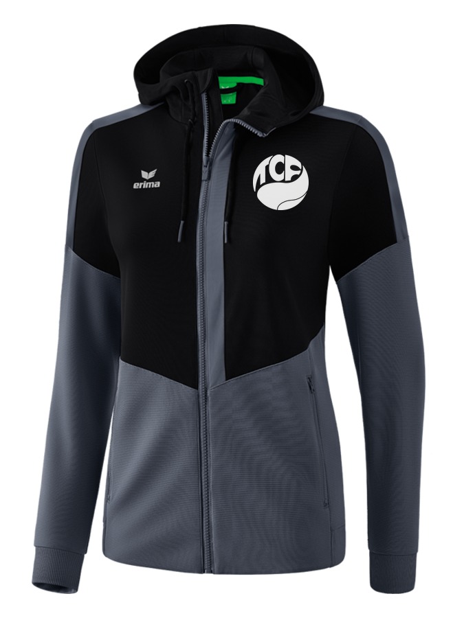 Erima Squad Trainingsjacke mit Kapuze Damen