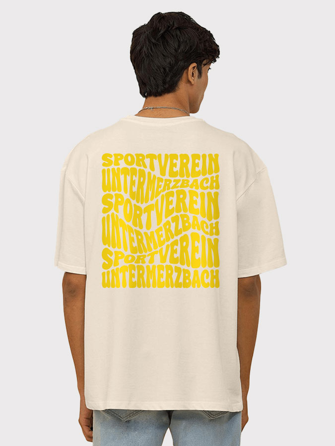 T-Shirt Oversized Wavy Herren