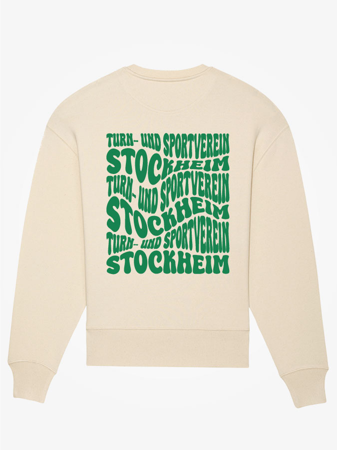 Sweatshirt Oversized Wavy Herren