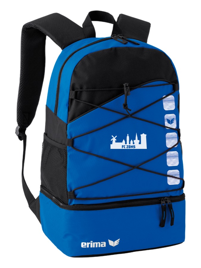Erima Club 5 Multifunktionsrucksack mit Bodenfach