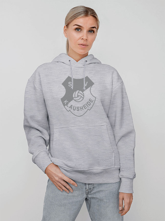 Hoodie All Grey Damen