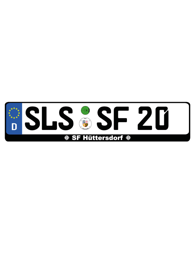 Kennzeichenhalter Kalden (2er Set)