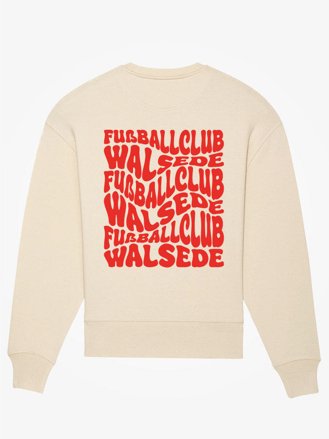 Sweatshirt Oversized Wavy Herren