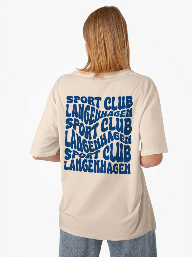 T-Shirt Oversized Wavy Unisex