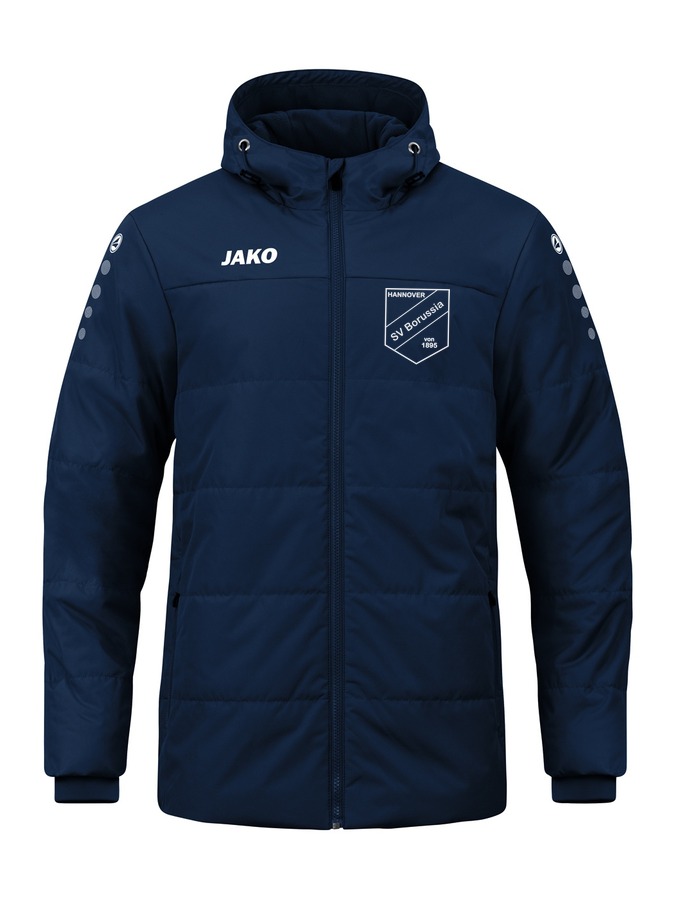 Jako Coachjacke Team mit Kapuze