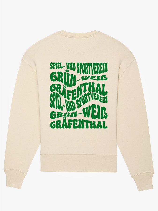 Oversized Sweater Wavy Herren