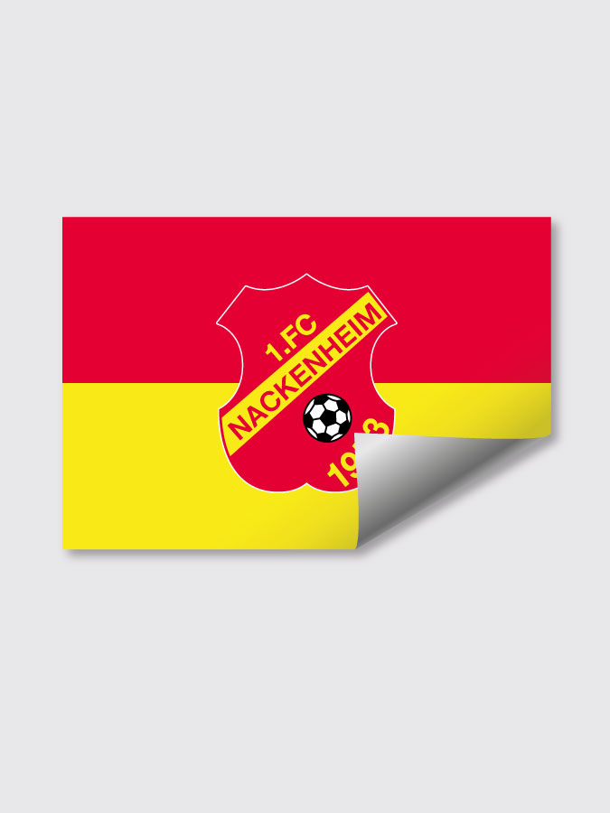 Aufkleber DIN A7 Logo