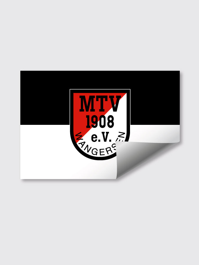 Aufkleber DIN A7 Logo