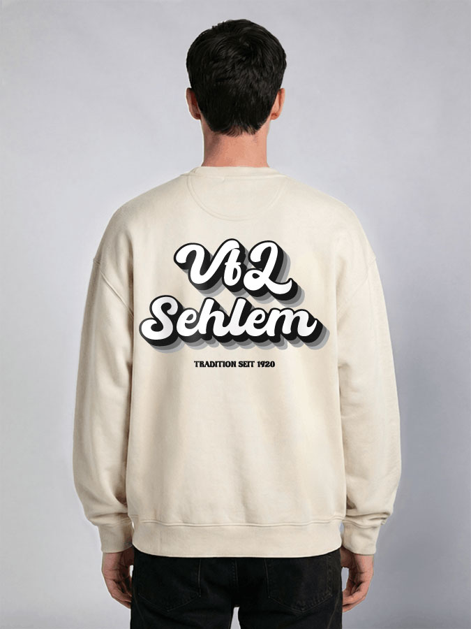 Oversized Sweater Vintage Herren