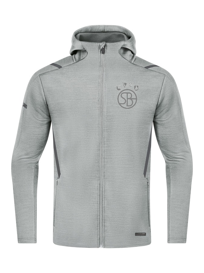 Jako Freizeitjacke Challenge mit Kapuze