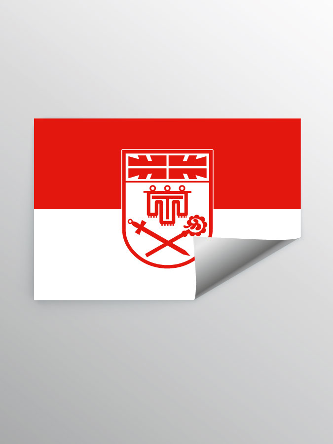 Aufkleber DIN A7 Logo