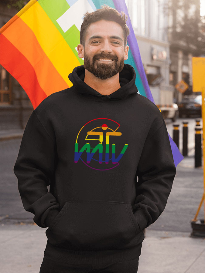 Hoodie Rainbow Herren