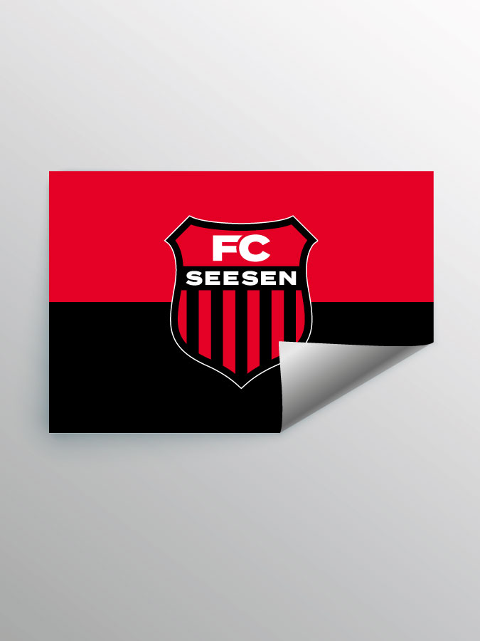 Aufkleber DIN A7 Logo