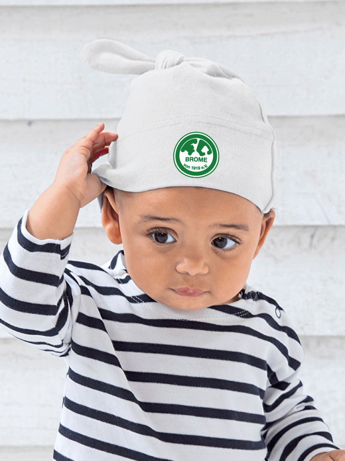 Babymütze Logo