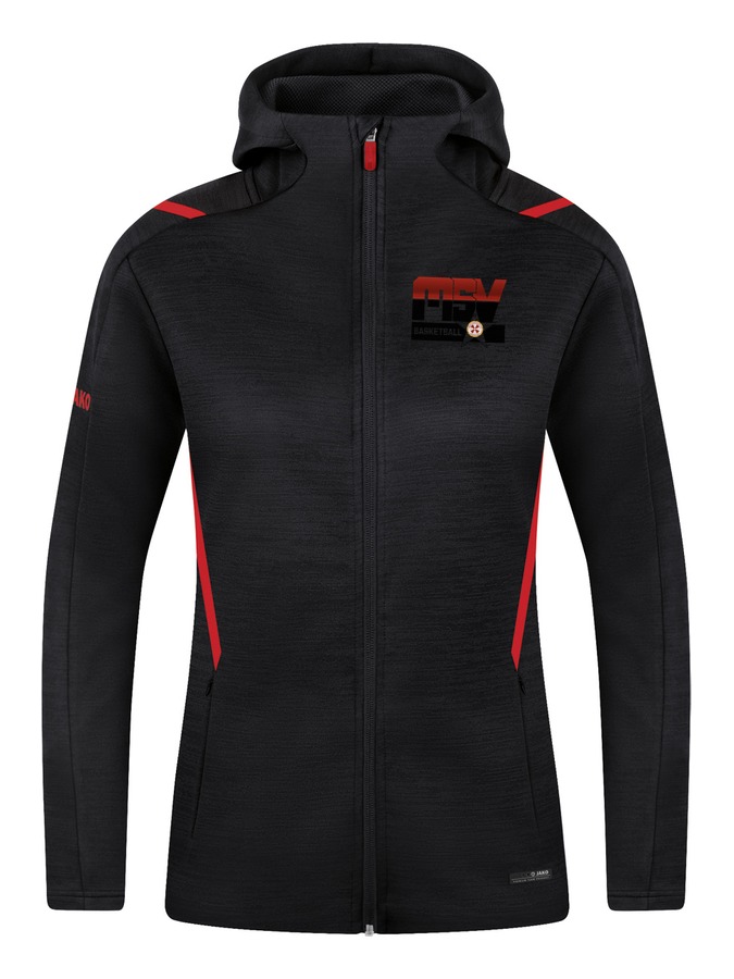 Jako Freizeitjacke Challenge mit Kapuze Damen