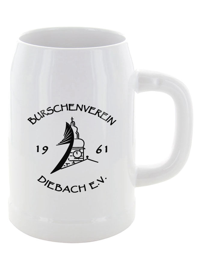 Bierkrug 0,5l Logo