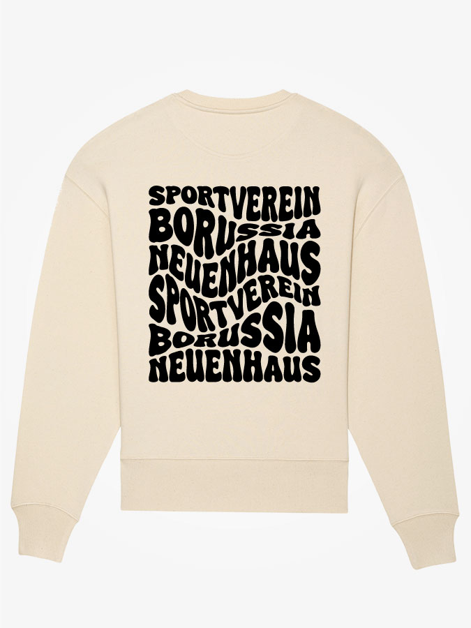 Sweatshirt Oversized Wavy Herren