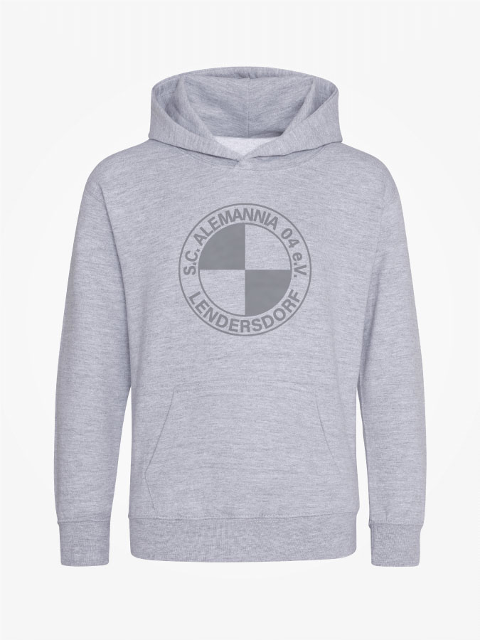 Hoodie All Grey Kids Unisex