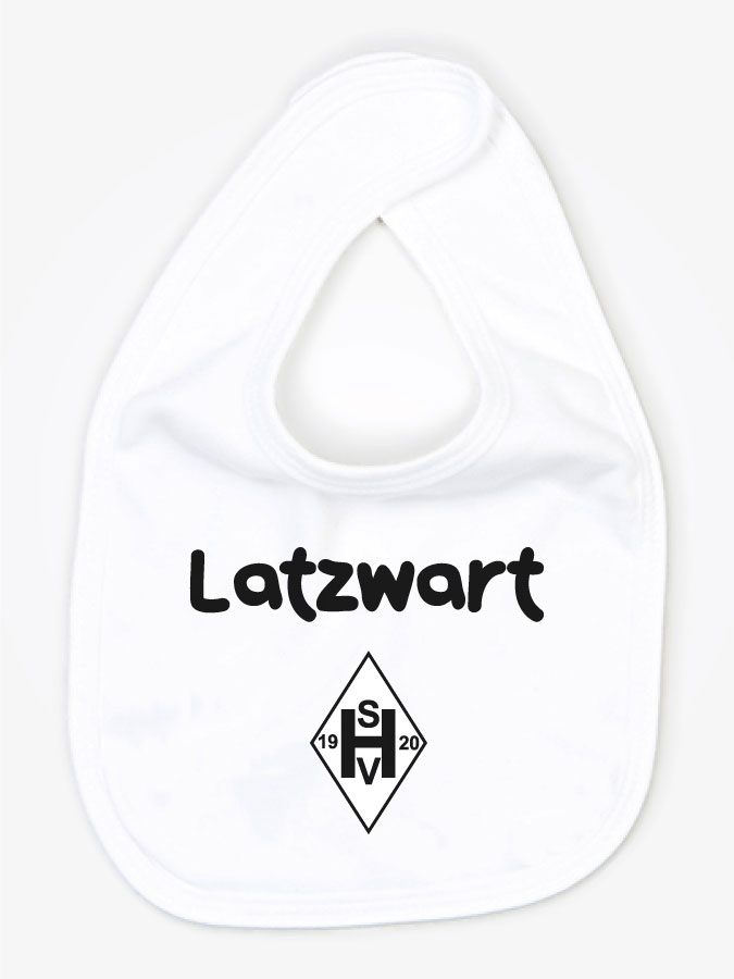 Babylätzchen Latzwart