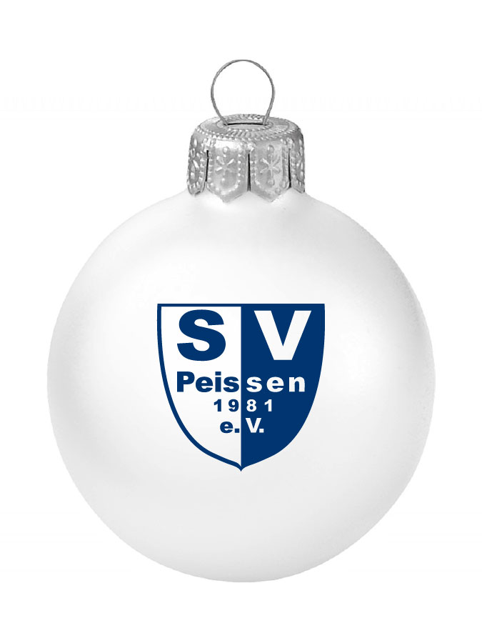 Weihnachtskugel Logo 8cm