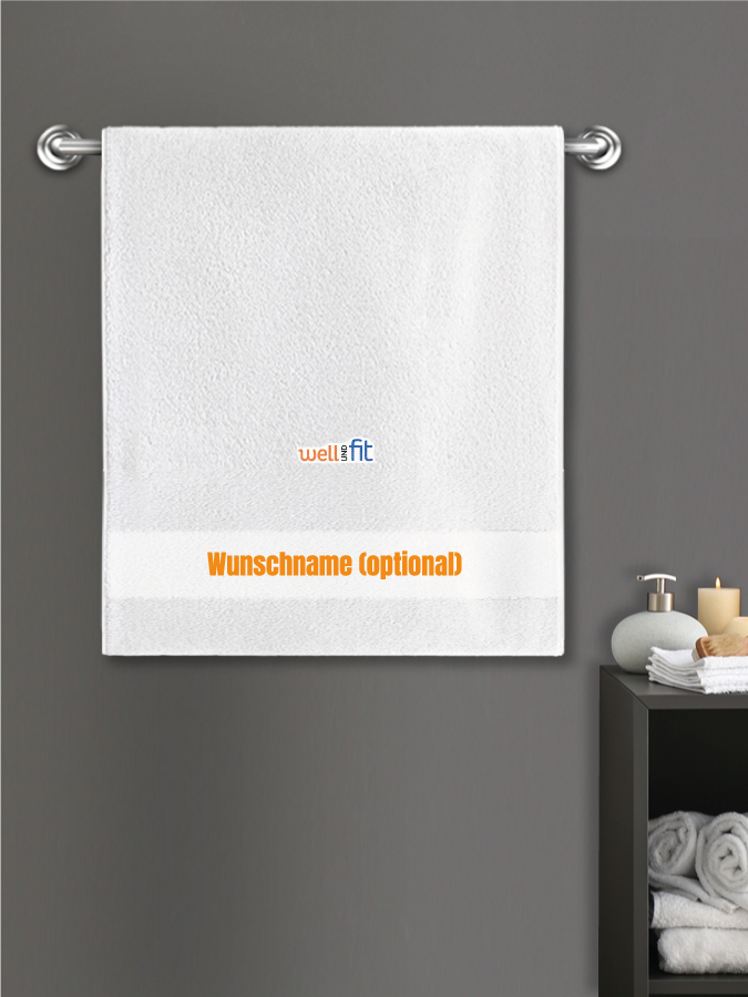 Badehandtuch Team Sticklogo