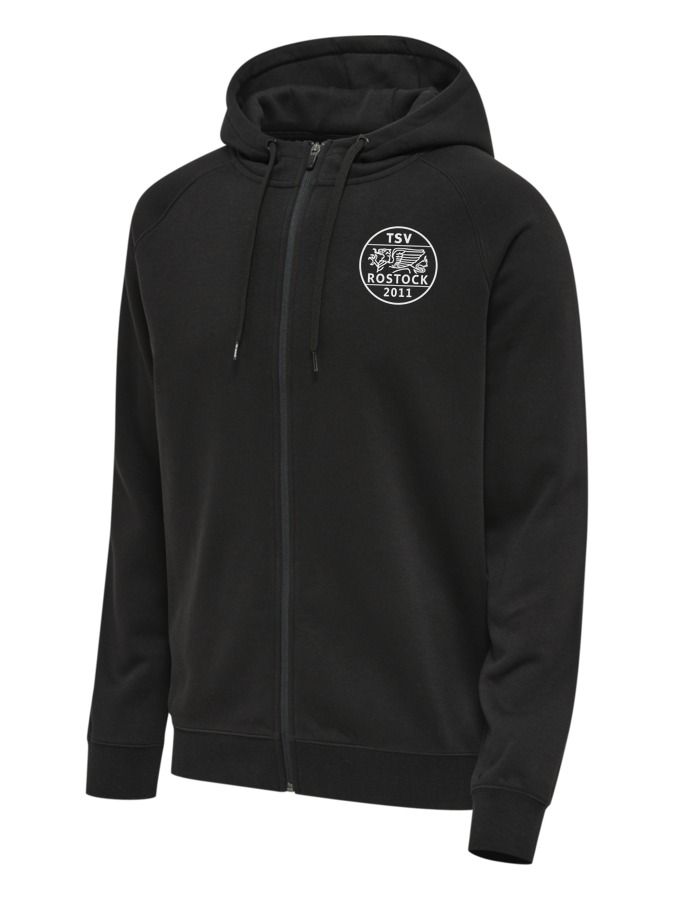 Hummel Red Classic Zip Hoodie