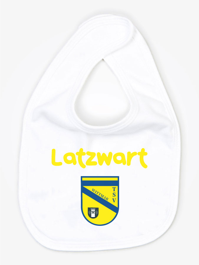 Babylätzchen Latzwart