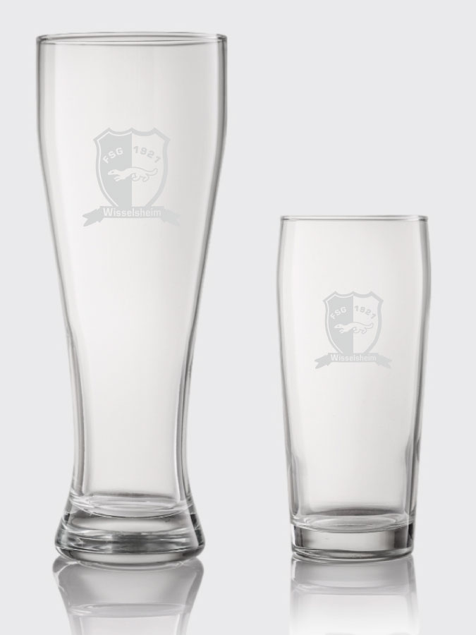 Biergläser Gravur