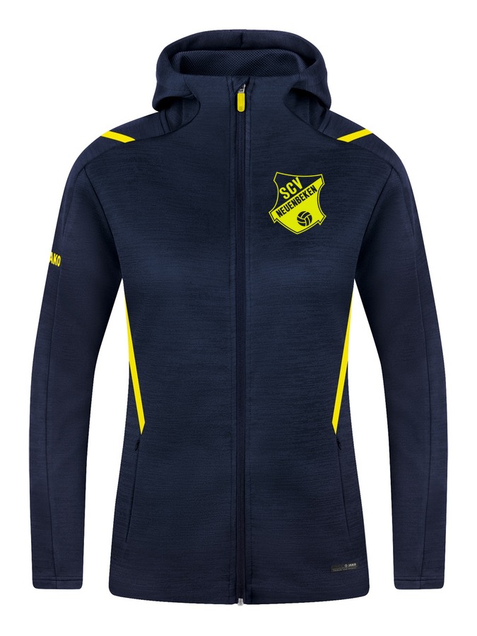 Jako Freizeitjacke Challenge mit Kapuze Damen