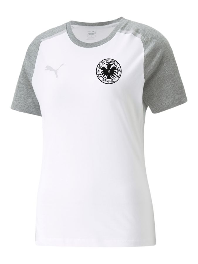 PUMA teamCUP Casuals T-Shirt Damen