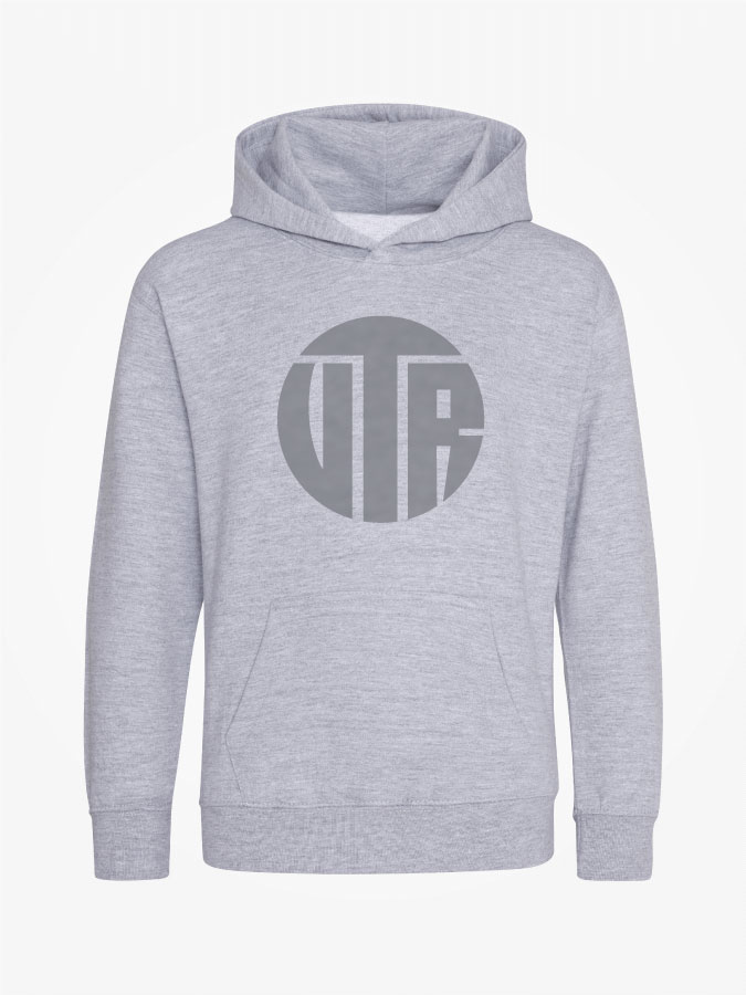 Hoodie All Grey Kids Unisex