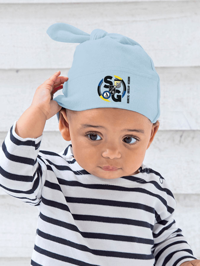 Babymütze Logo