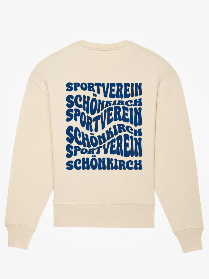 Sweatshirt Oversized Wavy Herren