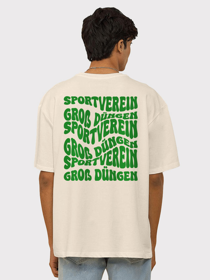 Oversized Shirt Wavy Herren