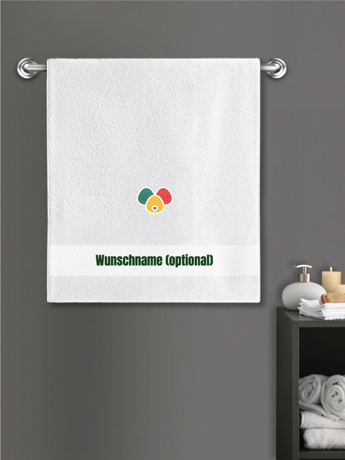 Badehandtuch Team Sticklogo