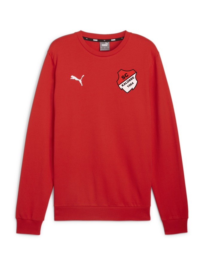 PUMA teamGOAL Casuals Crew Neck Sweatshirt