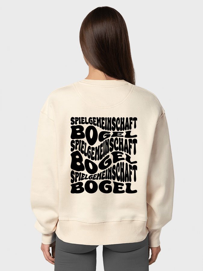 Oversized Sweater Wavy Damen