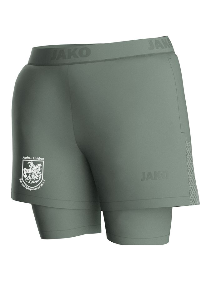 Jako 2-in-1-Short Power Damen