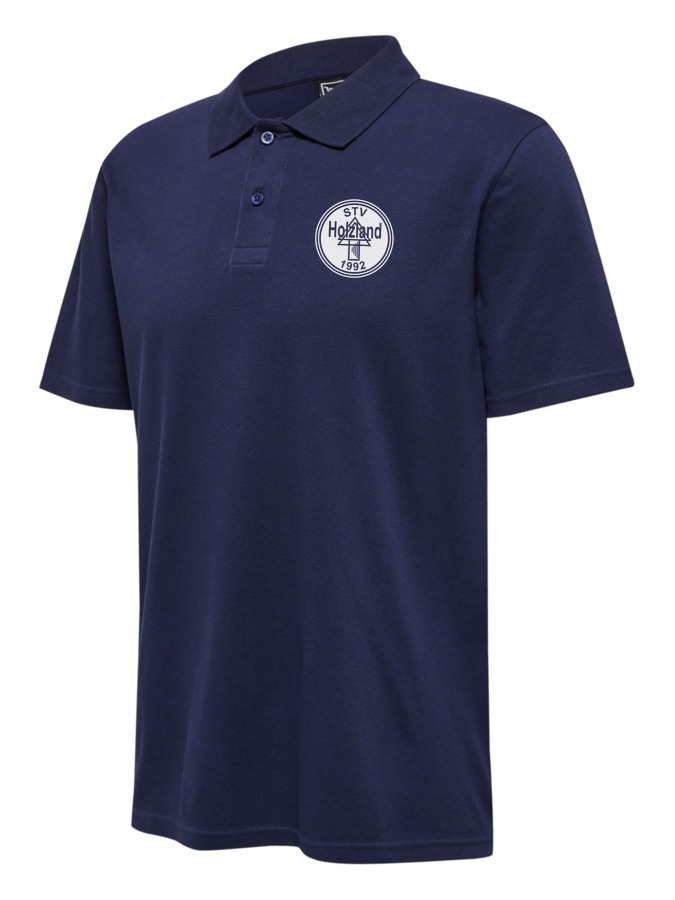 Hummel Red Stretch Polo