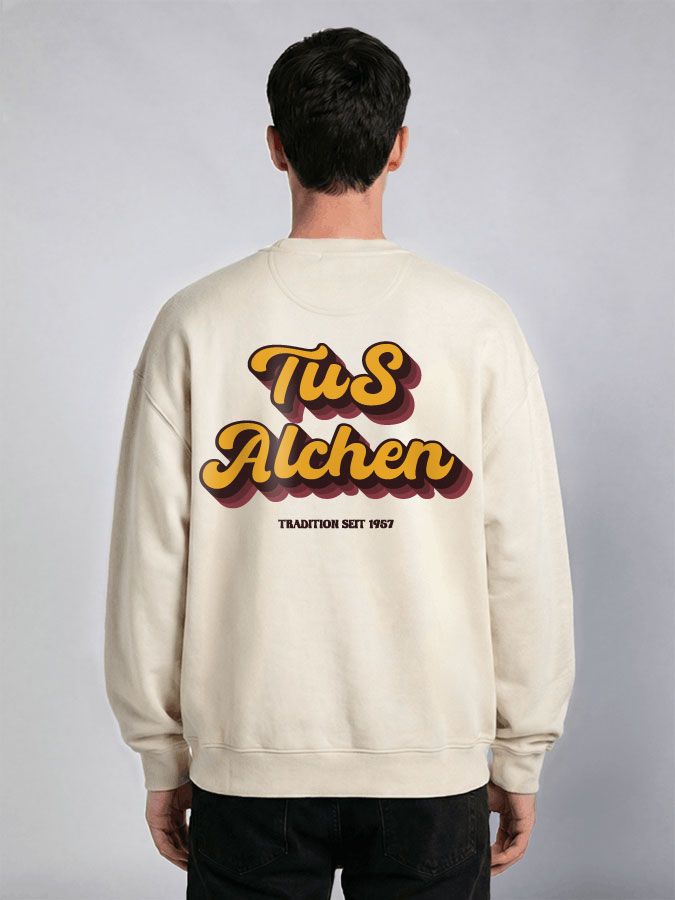 Oversized Sweater Vintage Herren